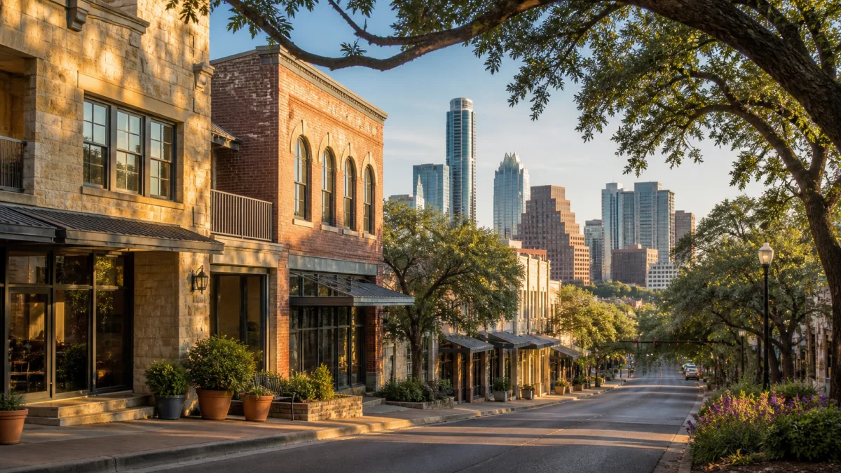 Austin city guide visual